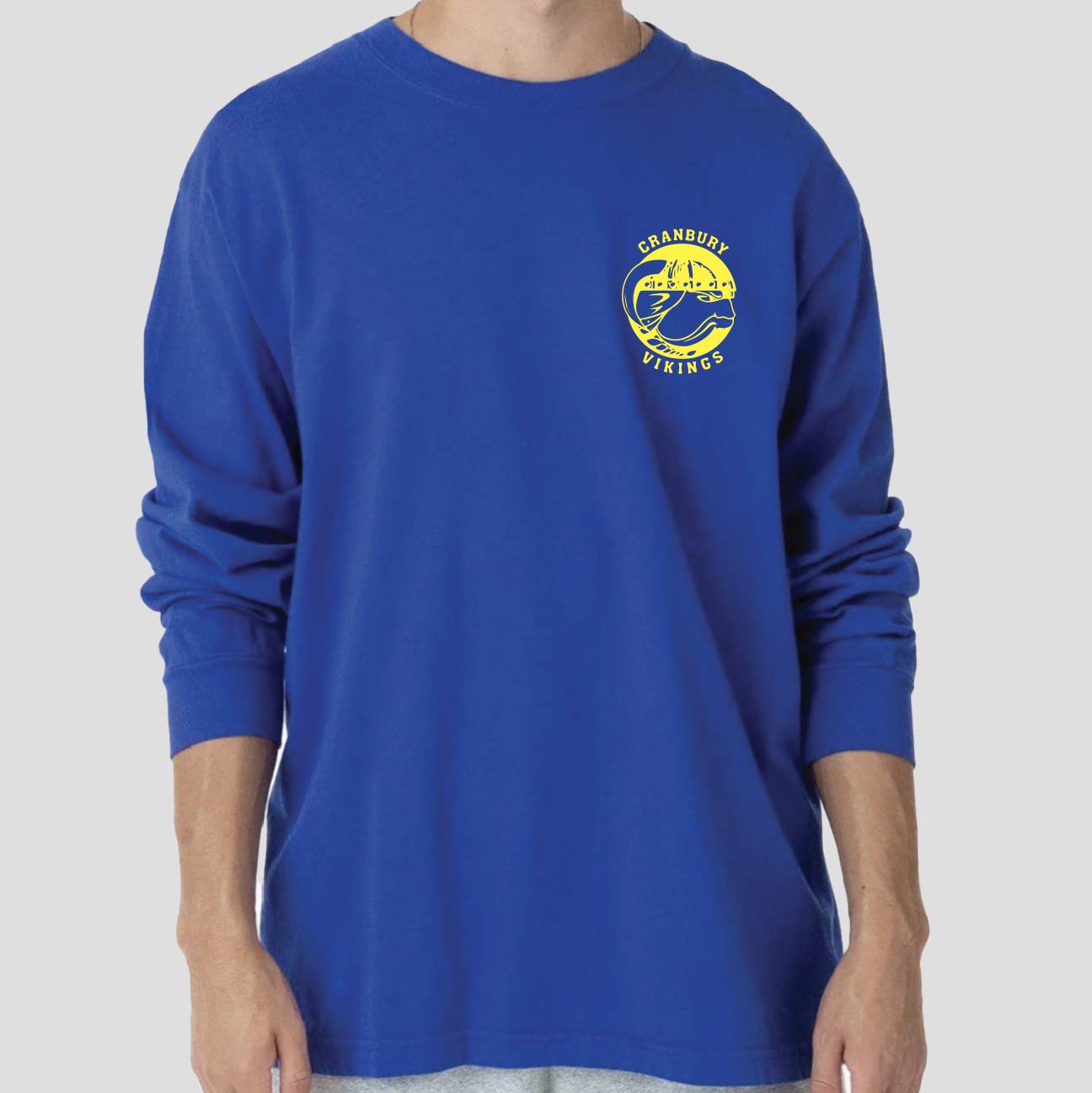 Adult Cranbury Viking Long Sleeve T-Shirt