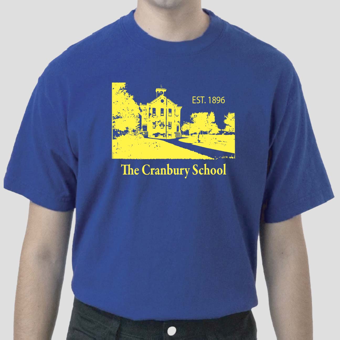 Adult Cranbury School-House Short Sleeve T-Shirt (Limited Edition)