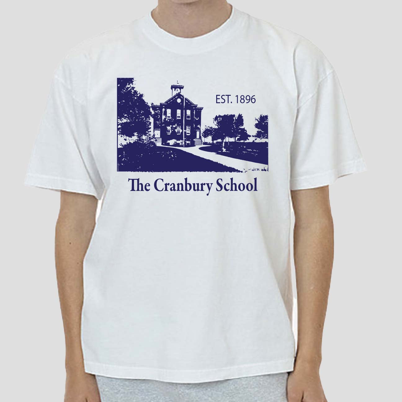 Adult Cranbury School-House Short Sleeve T-Shirt (Limited Edition)